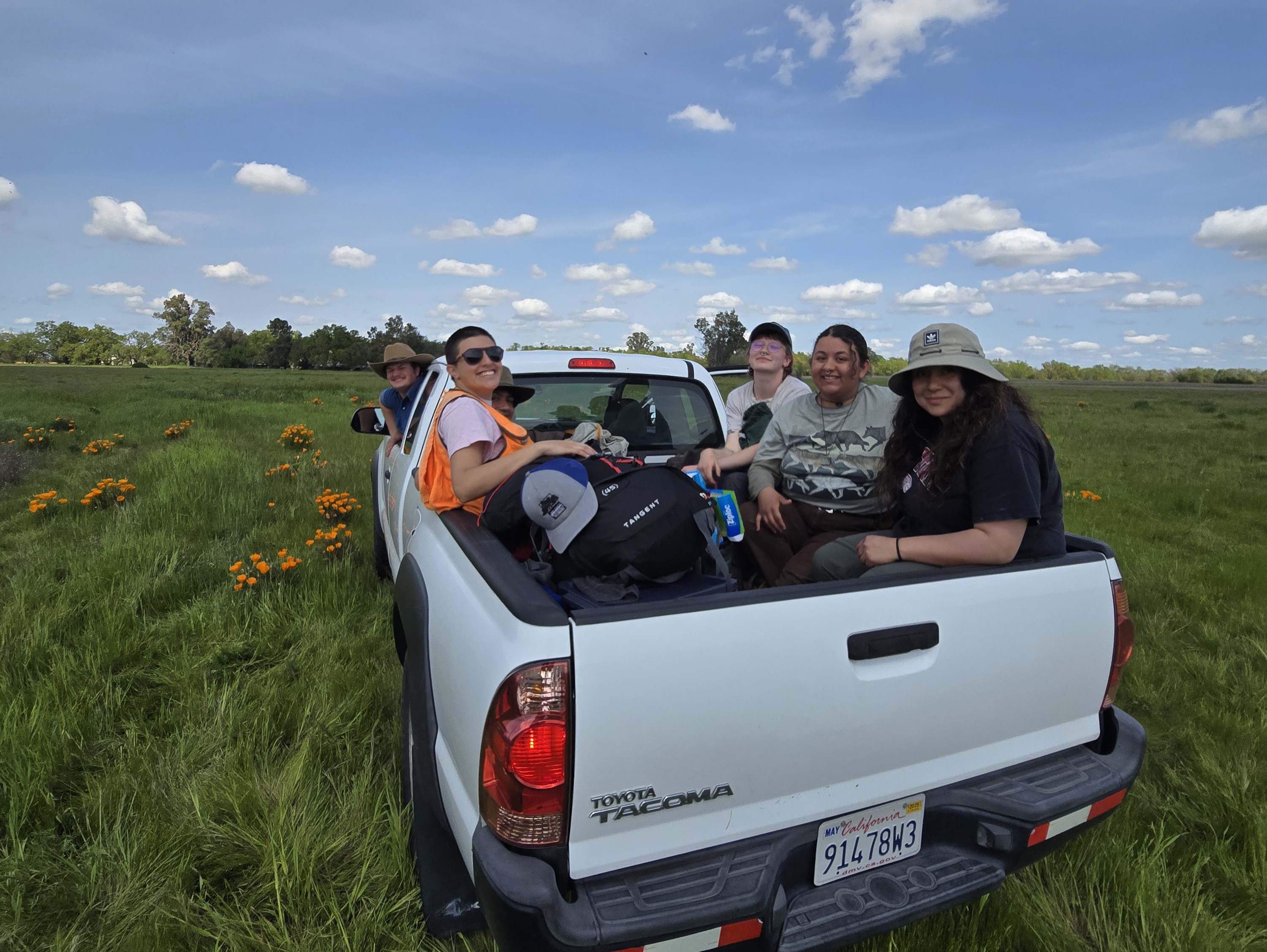 Lab Photo after secondary invasions field work